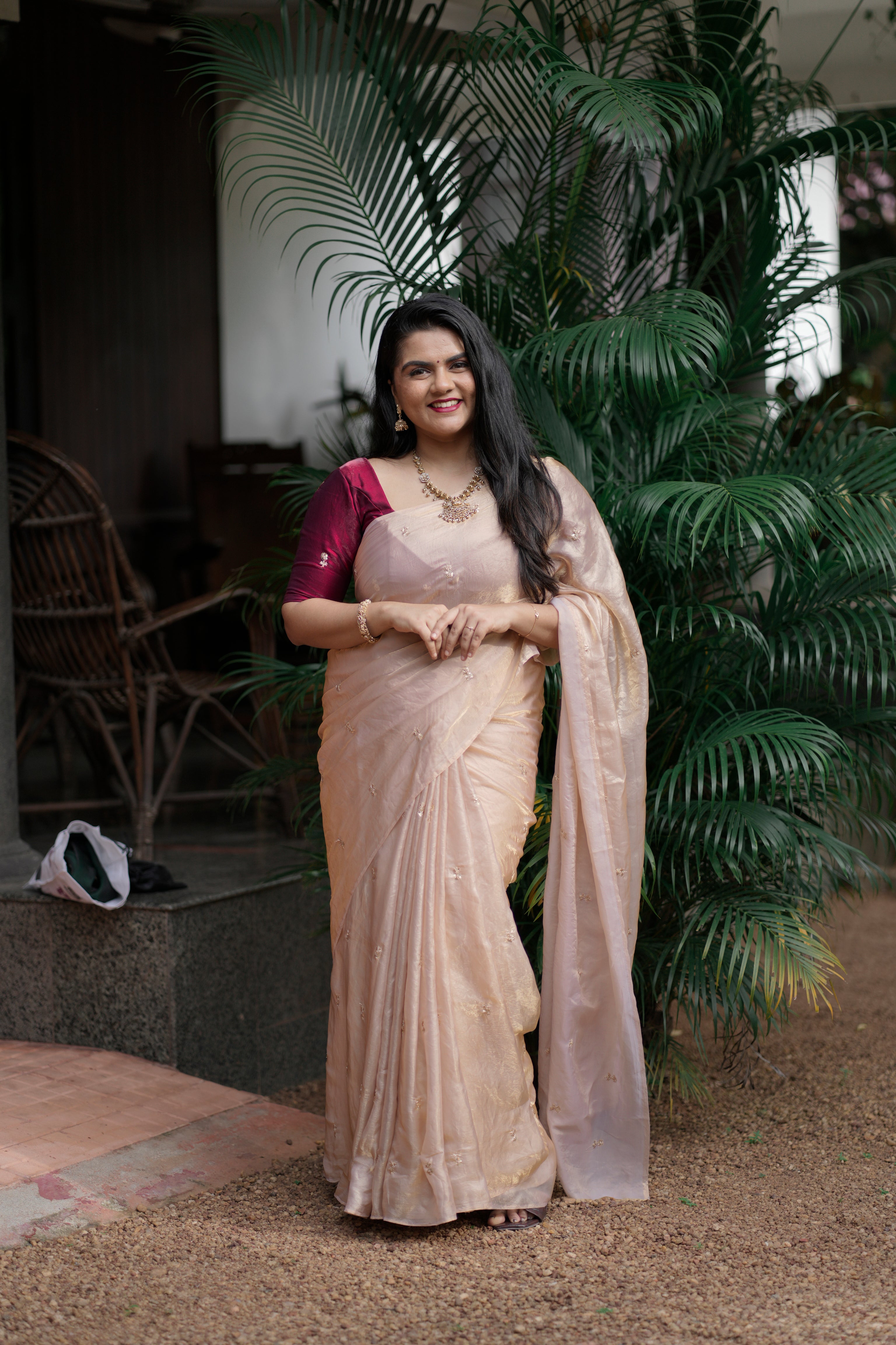 Dual Shaded Saree