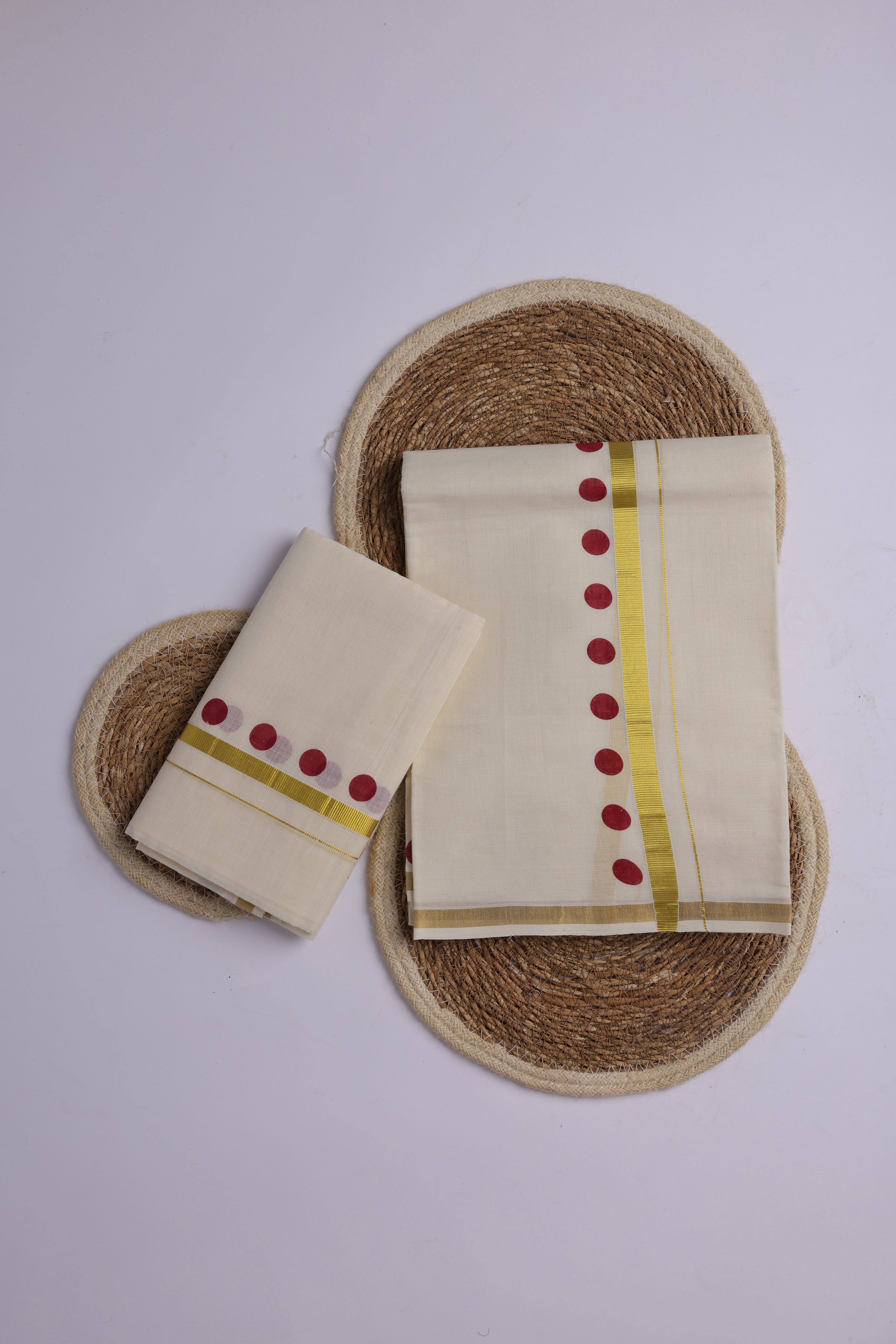 TWOSS108 - Kerala Onam Set Mundu