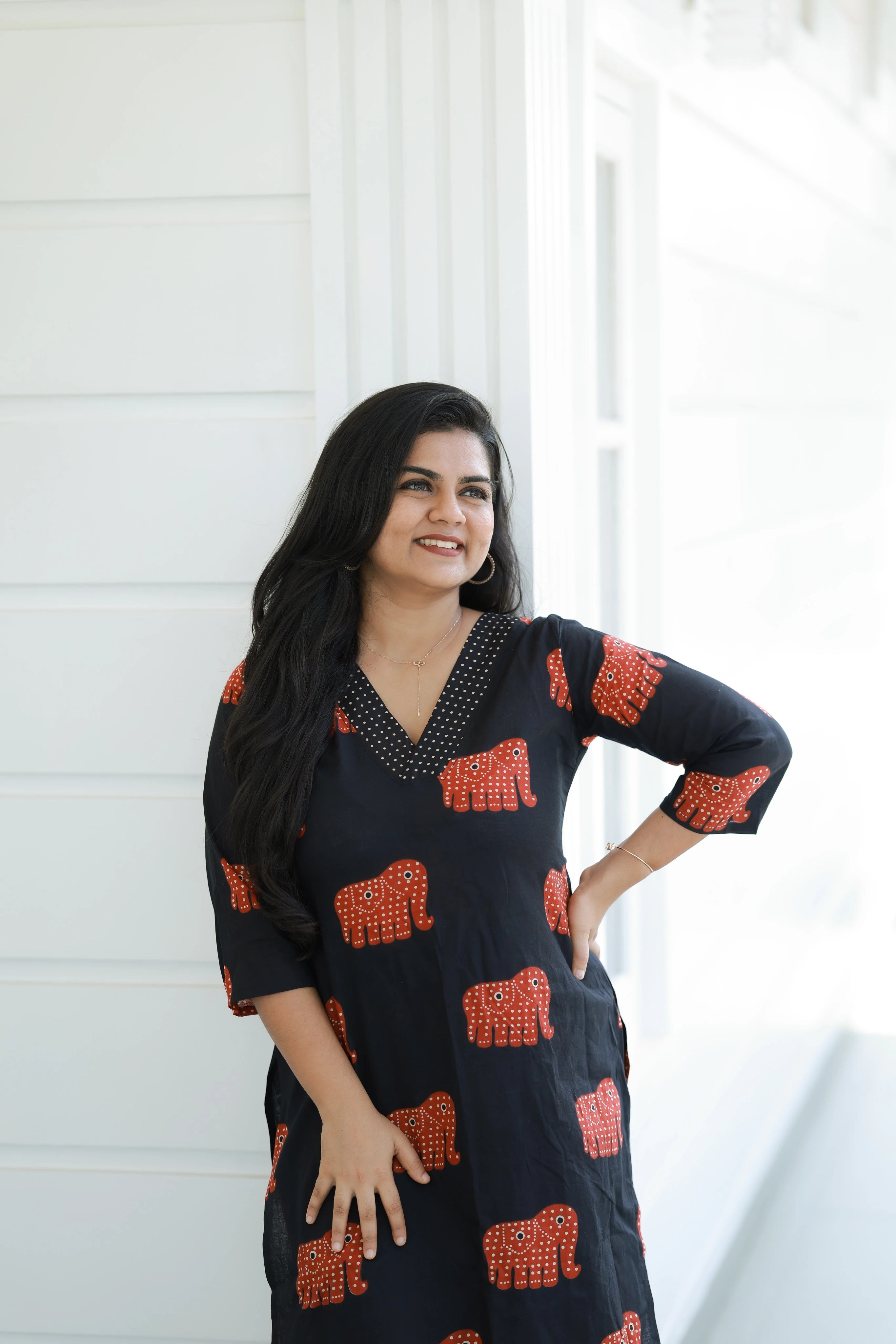 Noir Elephant Co-ord Set