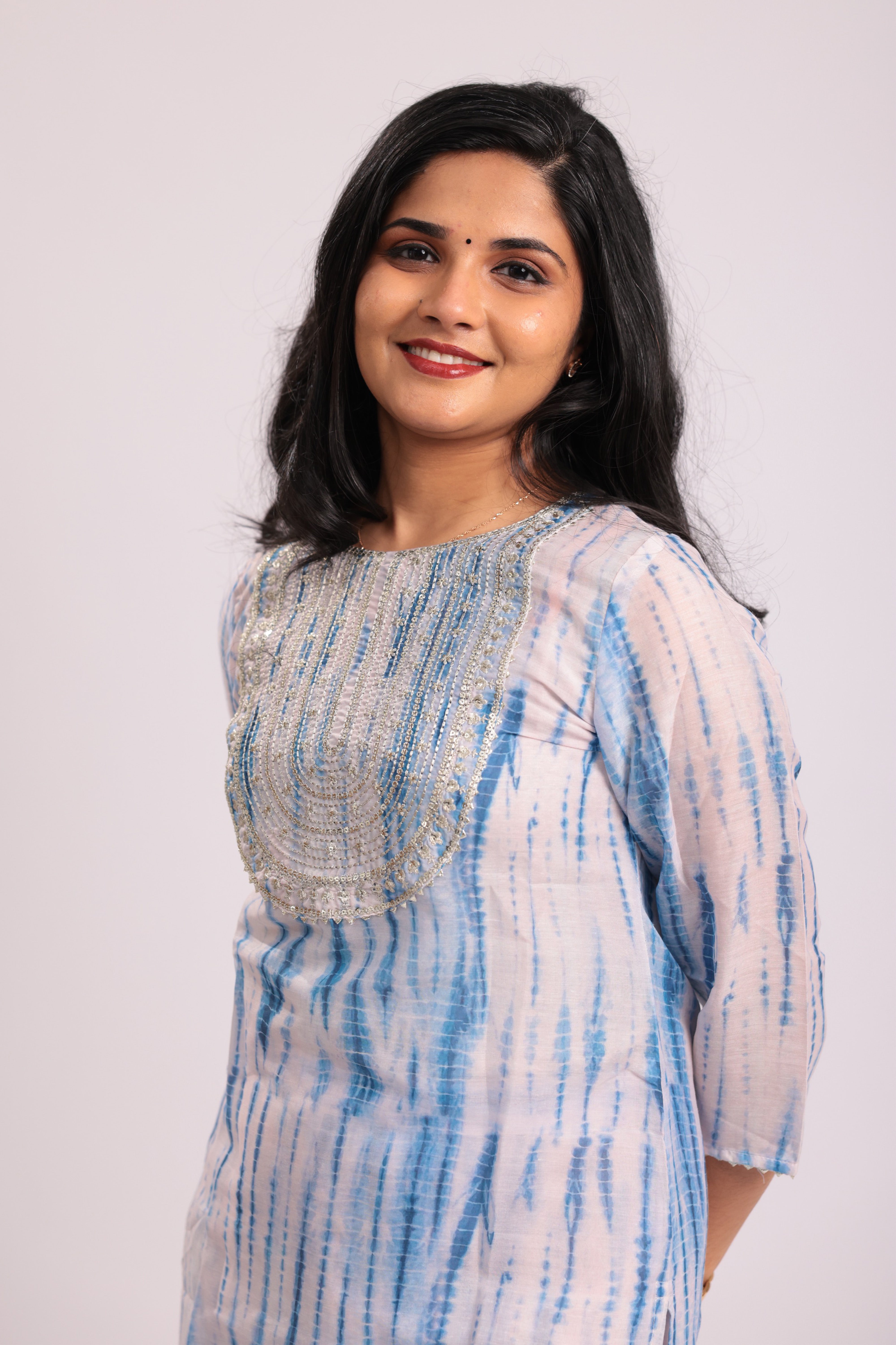 TWKS105 - Sky Blue Kurta Set